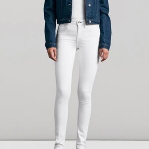 MSRP $195 Rag & Bone Blanc Skinny Jeans Size 30